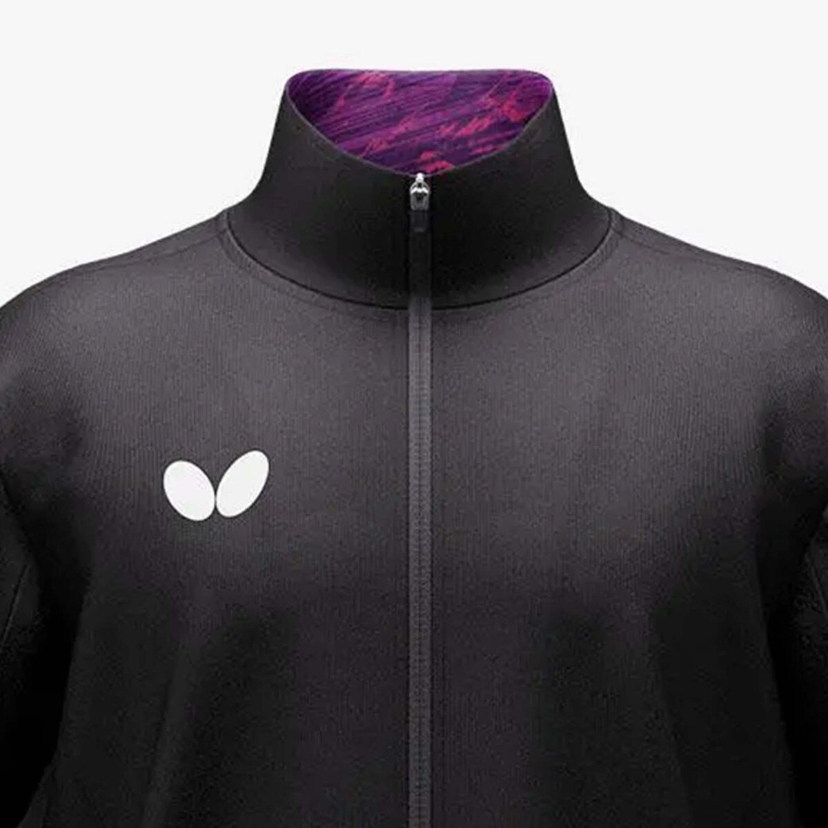 Butterfly Pelsedo Tracksuit - Jacket - Purple - Close-Up